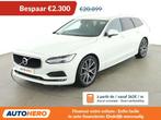 Volvo V90 2.0 D4 Momentum AWD (bj 2018, automaat), Auto's, Automaat, 1969 cc, Wit, Leder