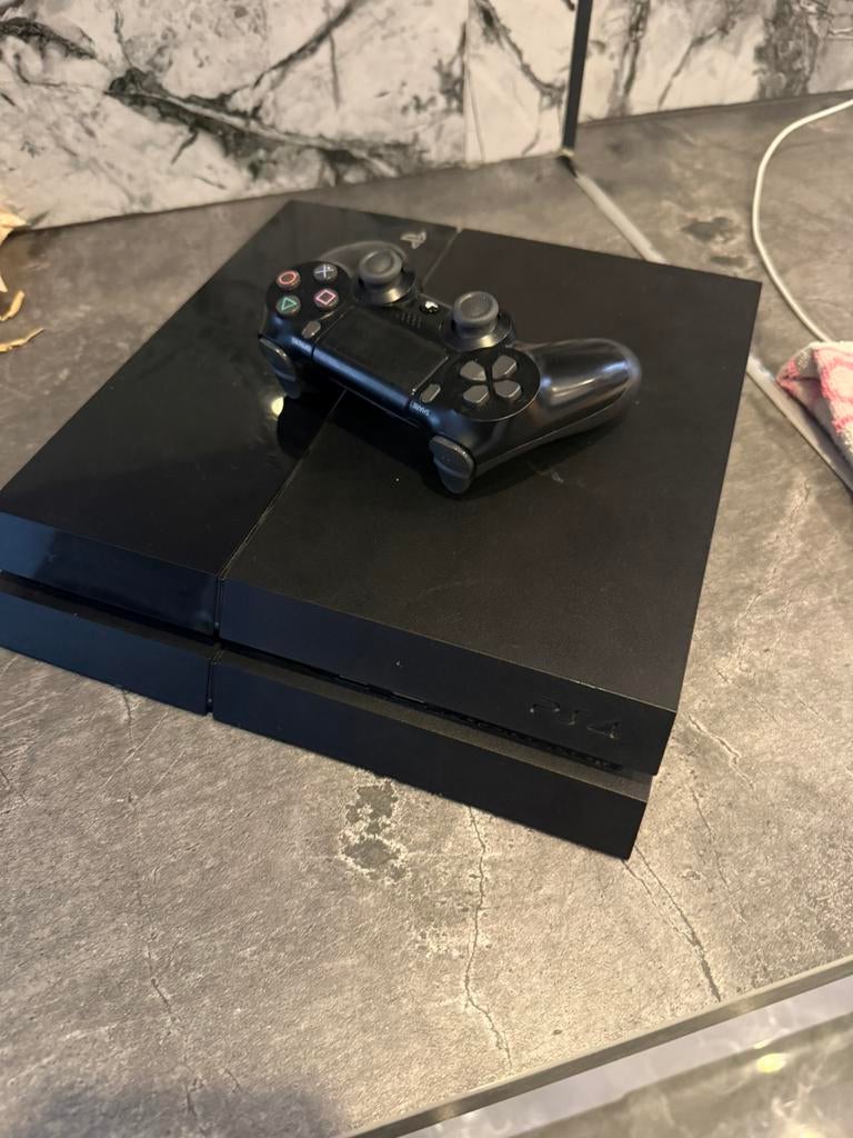 Ps4 met 1 controller, Consoles de jeu & Jeux vidéo, Consoles de jeu | Sony PlayStation 4, Enlèvement, Comme neuf, Avec 1 manette