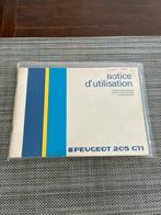 notice mode d’emploi Peugeot 205 gti, Enlèvement