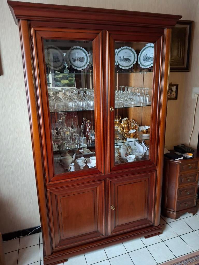 Eetkamer in kerselaar., Ophalen, Gebruikt, 6 tot 8 stoelen