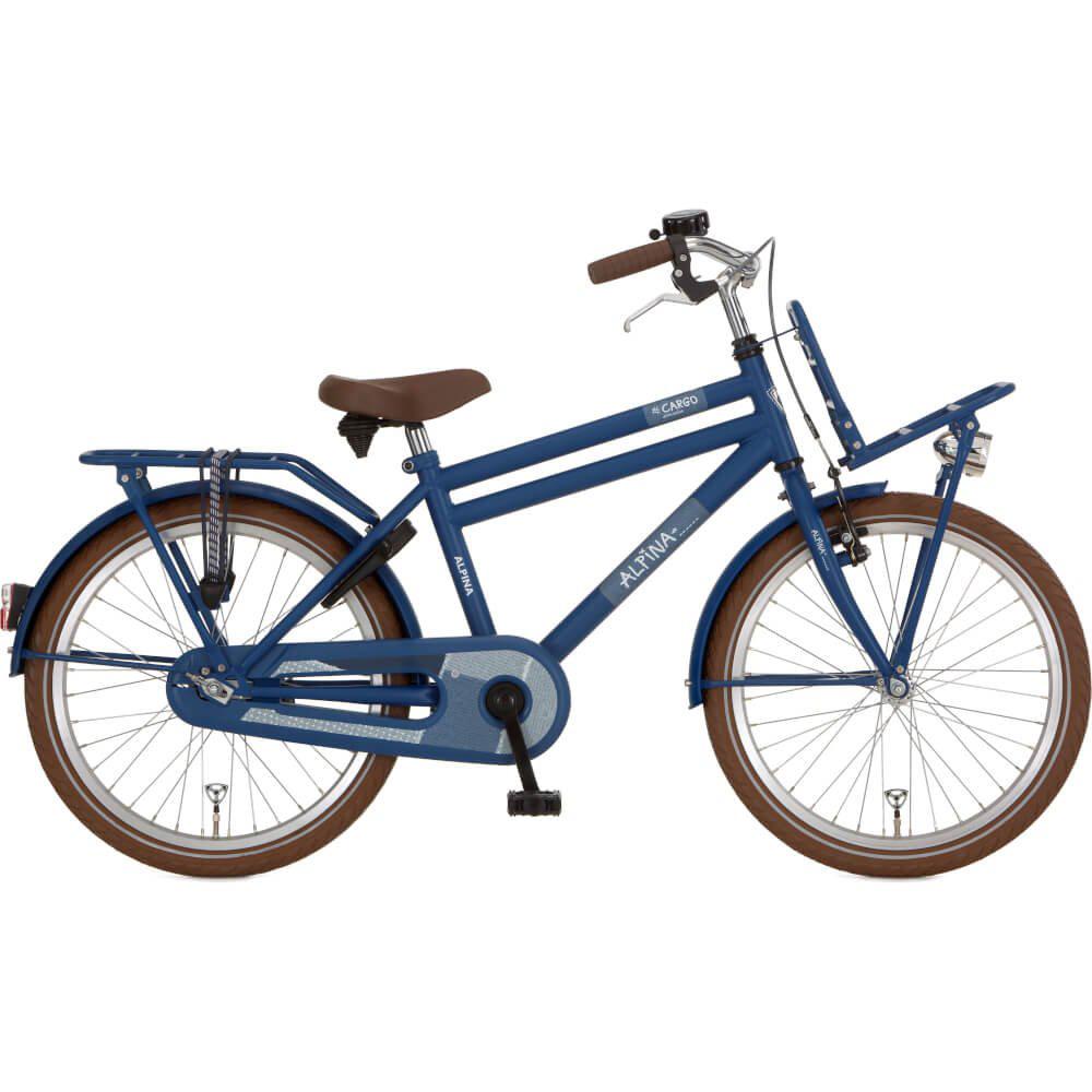 Jongensfiets 6-8 j Alpina Cargo denim edition, Fietsen en Brommers, Fietsen | Jongens, Zo goed als nieuw, 20 inch, Handrem, Ophalen