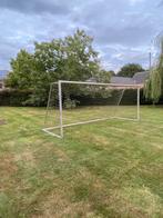 Twee alu voetbaldoelen 500x200x170 als nieuw, Enlèvement, Comme neuf