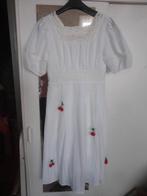 zomer jurk, Kleding | Dames, Ophalen of Verzenden, Nieuw, Wit, Onder de knie