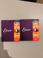 2x Elixir Nanoweb Light Acoustic 12/53, Musique & Instruments, Enlèvement ou Envoi, Neuf