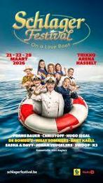 4 tickets Schlagerfestival 28 maart staanplaatsen, Tickets en Kaartjes, Drie personen of meer