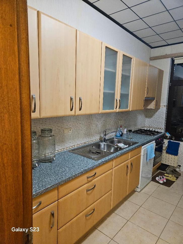 IXINA uitgeruste keuken, Huis en Inrichting, Keuken | Complete keukens, Gebruikt, Dubbelwandige keuken, Overige kleuren, Hout