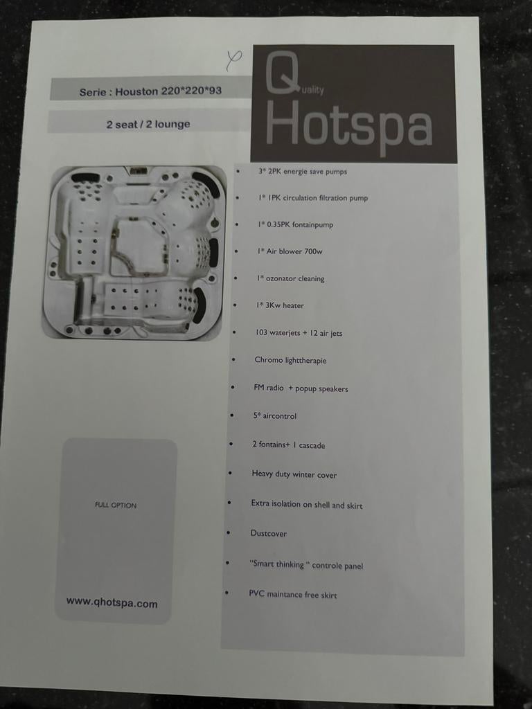 Jacuzzi, Ophalen, Gebruikt, Vast