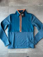 Under Armour - Sportsweater met halve rits. Maat S. Nieuw, Blauw, Overige typen, Nieuw, Ophalen of Verzenden