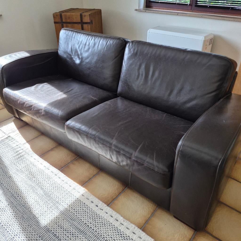 Salon cuir, Enlèvement, Utilisé, Cuir