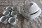 porselein soepterrine + 6 kopjes, Huis en Inrichting, Ophalen, Nieuw, Porselein, Compleet servies