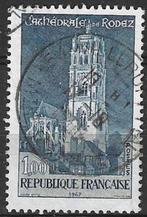 Frankrijk 1966/67 - Yvert 1504 - Kathedraal van Rodez (ST), Verzenden, Gestempeld