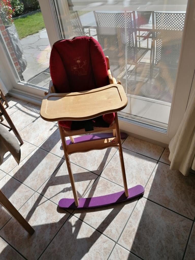 Kinderstoel hout, Kinderen en Baby's, Kinderstoelen, Ophalen