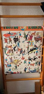 affiche Tintin Hergé le lac aux requins, Enlèvement