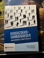 Onderzoeksvaardigheden voor onderwijs, zorg en welzijn, Boeken, Verzenden, Zo goed als nieuw, Hogeschool, Caroline Neckebroeck; Inge Vanderstraeten; Mieke Verhaeghe