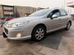 Peugeot 407 SW 1.6 HDI *172.000 Km*2010*PROPER*K.+CARPASS*, Autos, Argent ou Gris, Achat, Noir, 5 portes
