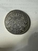 5 Francs Argent 1873 Léopold II - Zilveren munt België, Postzegels en Munten, Munten | België, Ophalen, Metaal, Zilver