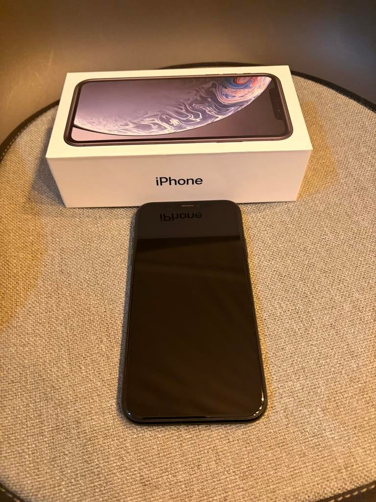 iPhone XR 64GB in het zwart., Telecommunicatie, Zwart, IPhone XR, Ophalen of Verzenden, Zo goed als nieuw