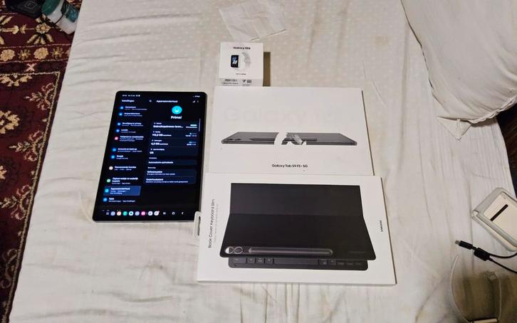 Samsung Galaxy Tab S9 FE+, clavier 5g, accessoires, Informatique & Logiciels, Android Tablettes, Enlèvement ou Envoi