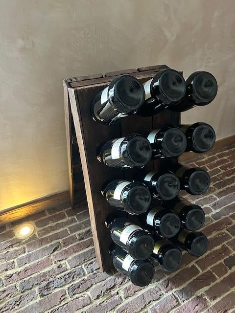 Champagne/wijn rek, Ophalen