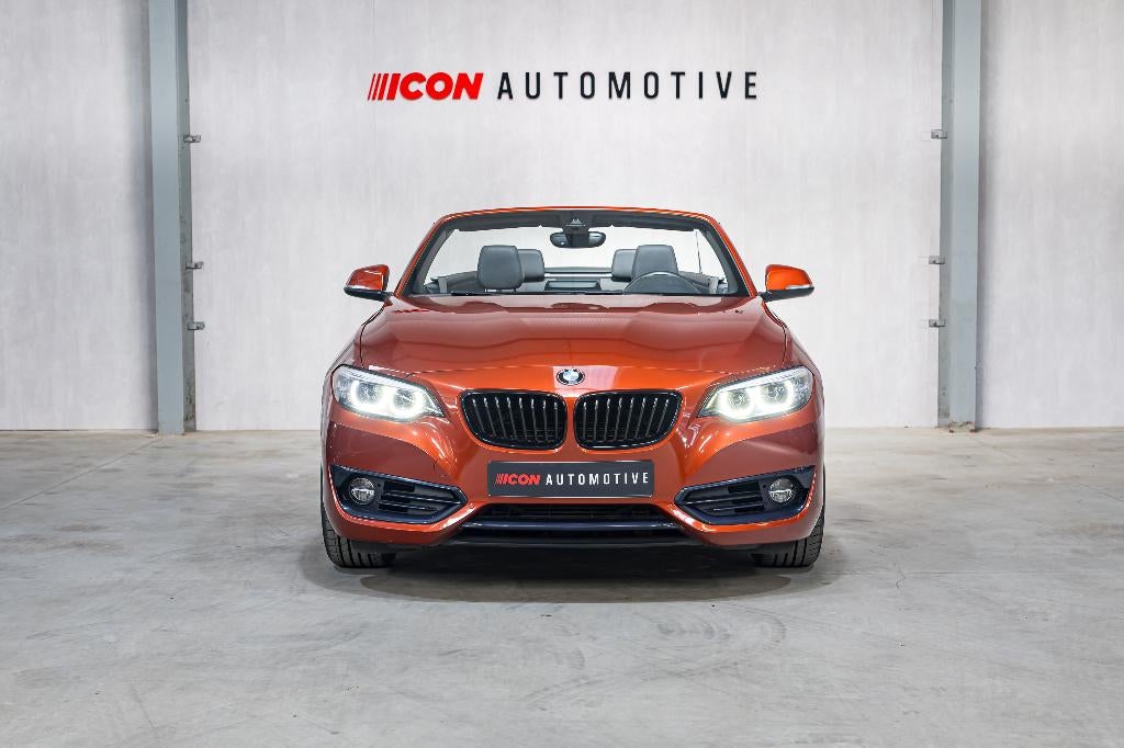 BMW 218 CABRIO | SUNSET ORANGE | HARMAN KARDON HIFI, Auto's, BMW, Automaat, 4 zetels, 143 kW, 3 cilinders