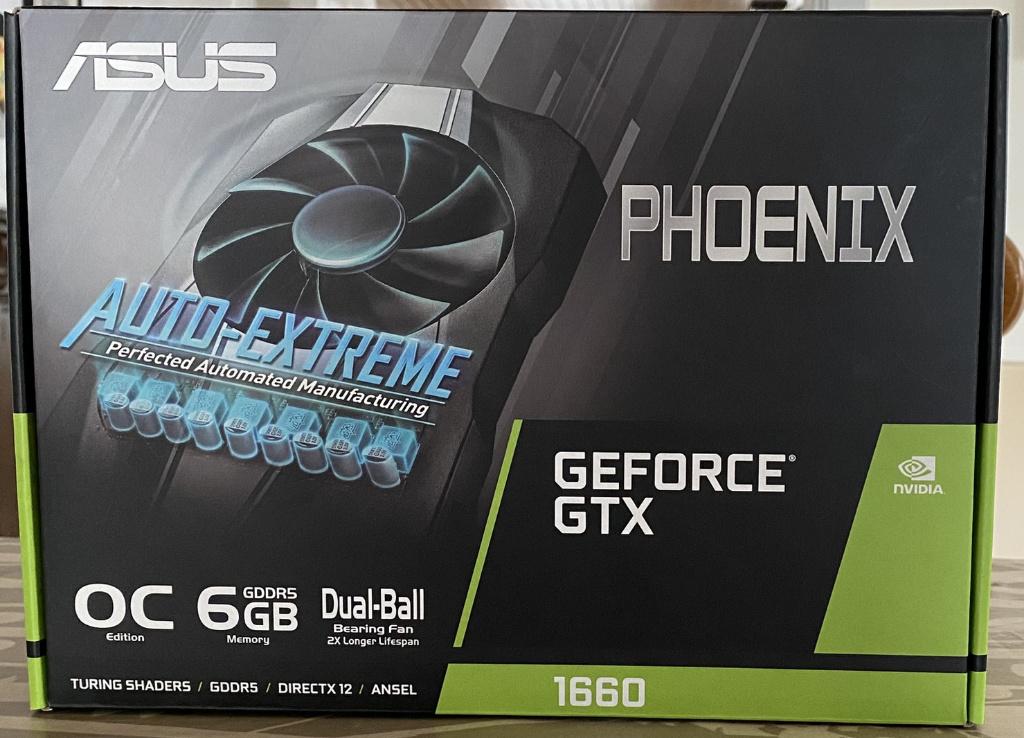 AsusnVidia Geforce GTX  1660 6GB geheugen OC Edition, Computers en Software, Gebruikt, HDMI, Ophalen of Verzenden, GDDR5