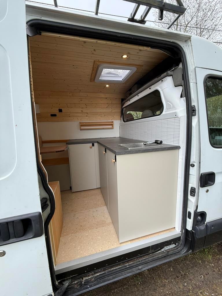 Zelfbouwcampet NIEUWE INBOUW gekeurd!, Caravanes & Camping, Camping-cars, Autres marques, Boîte manuelle, Onduleur, Diesel