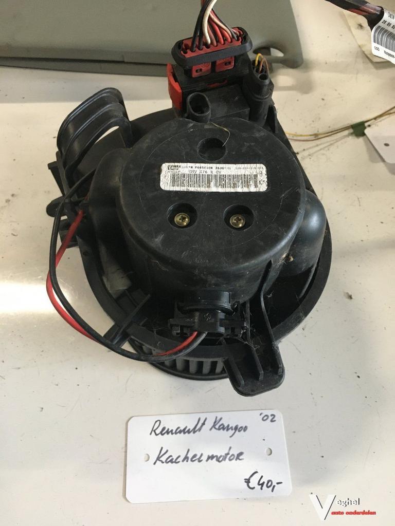 Renault Kangoo 1.6 16v 2002 Kachelmotor, Autos : Pièces & Accessoires, Climatisation & Chauffage, Utilisé, Enlèvement ou Envoi
