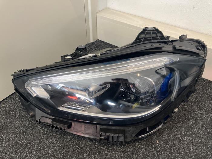 Koplamp links van een Mercedes C-Klasse, Auto-onderdelen, Verlichting, Mercedes-Benz, Gebruikt, 3 maanden garantie, Ophalen of Verzenden