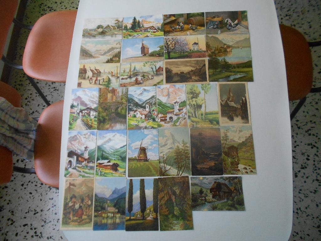 lot de 80 cartes postale, Collections, Enlèvement ou Envoi, Non affranchie