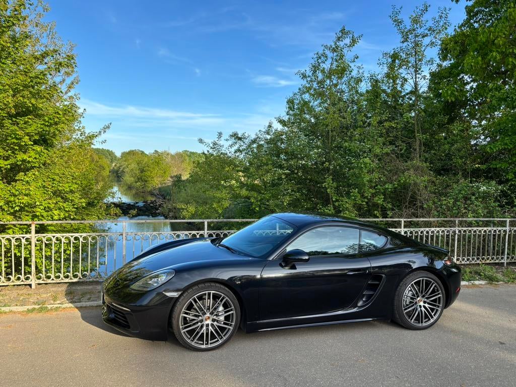 Porsche 718 Cayman PDK, PASM, sportuitlaat, garantie, Auto's, Porsche, Automaat, 4 cilinders, Leder, Bedrijf