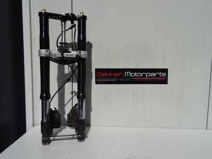 Complete USD Voorvork + Remklauwen Yamaha YZF R1 2007-2008, Motoren, Onderdelen | Yamaha, Gebruikt, Ophalen of Verzenden