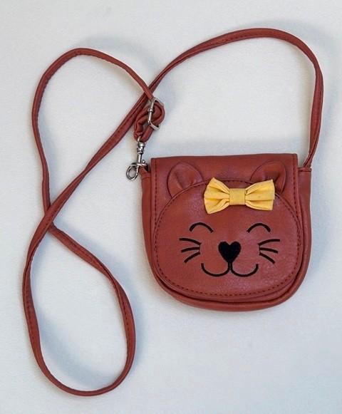 Klein bruin handtasje, Kinderen en Baby's, Kindermode-accessoires, Zo goed als nieuw, Ophalen of Verzenden