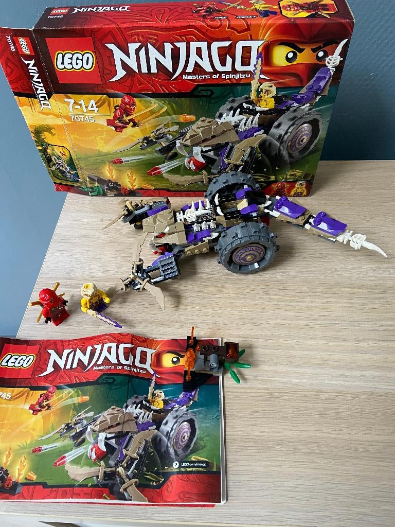 lego ninjago 70745 anacondrai crusher, Lego, Ophalen of Verzenden, Zo goed als nieuw, Ninjago