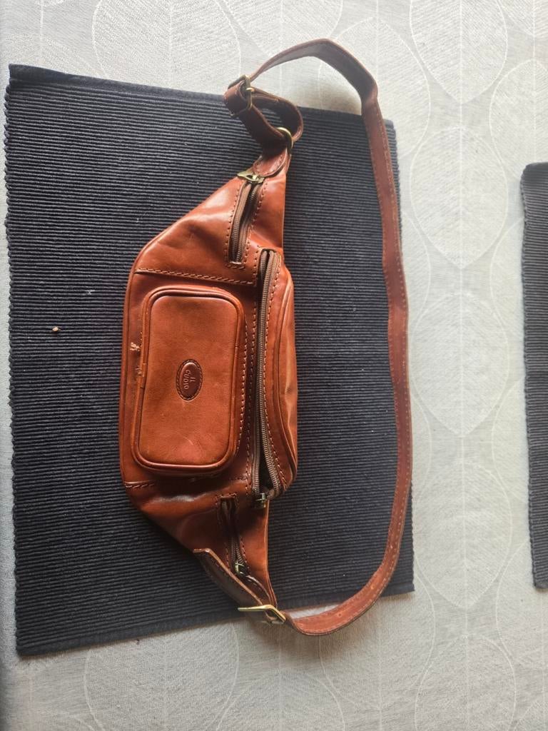 Lederen Heuptas, Handtassen en Accessoires, Tassen | Damestassen, Ophalen of Verzenden