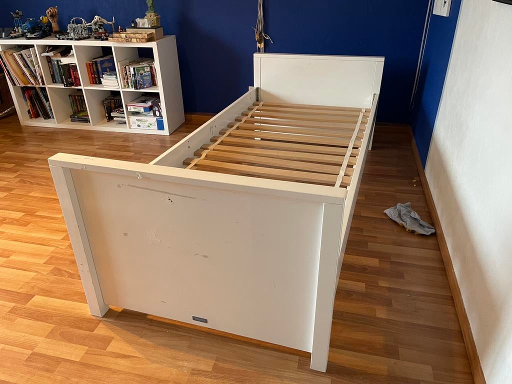 Bopita 90+200 kinderbed met lade, Kinderen en Baby's, Kinderkamer | Bedden, Gebruikt, 180 cm of meer, 85 tot 100 cm, Ophalen