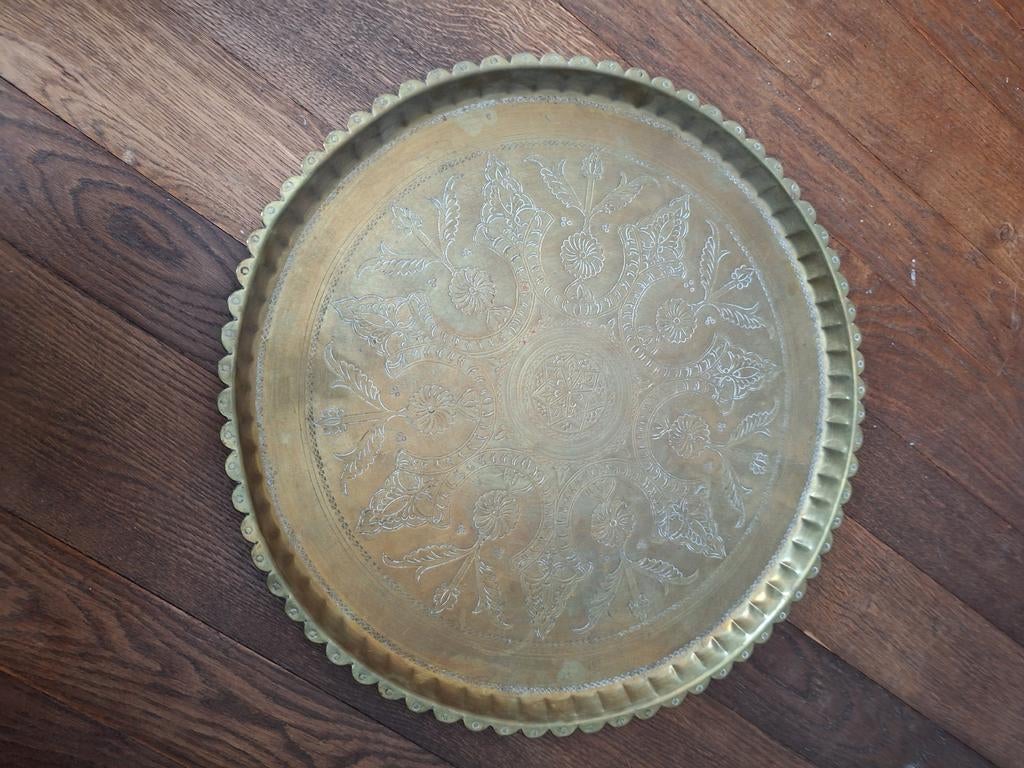 Dienblad marrokaanse stijl, Ophalen