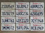 plaque d'immatriculation USA CALIFORNIA X 12 LOT ou au CHOIX, Enlèvement ou Envoi, Comme neuf