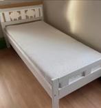 Peuterbed wit met schaapjes Ikea, Ophalen, Zo goed als nieuw, Matras