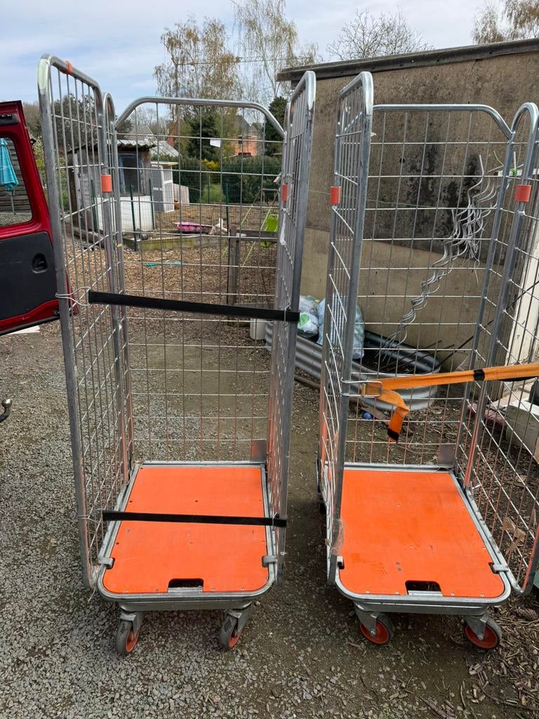 2 rolkooien, Ophalen, Zo goed als nieuw