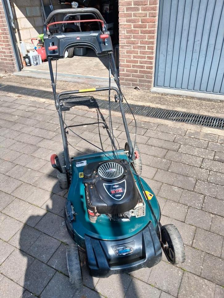 Grasmaaier Op benzine, Jardin & Terrasse, Tondeuses à gazon, Sac de ramassage, Enlèvement ou Envoi