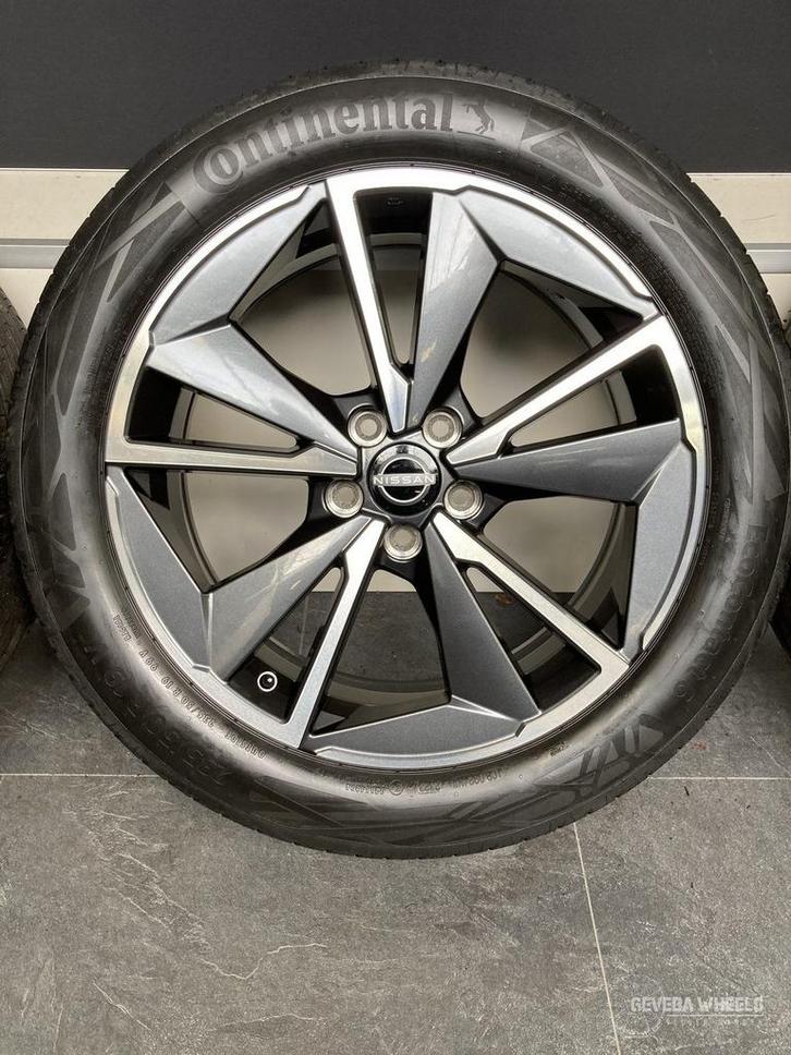 19” originele Nissan Qashqai J12 velgen + banden 5x114.3, Auto-onderdelen, Banden en Velgen, Banden en Velgen, Zomerbanden, 19 inch