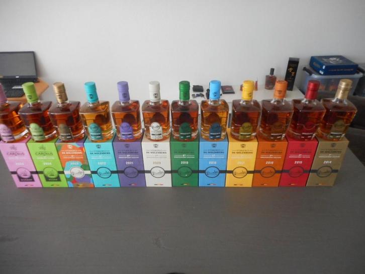 AANGEBODEN SERIE VAN CAROLUS MOLENBERG 2014 TOT 2025, Verzamelen, Wijnen, Nieuw, Overige typen, Vol, Ophalen of Verzenden