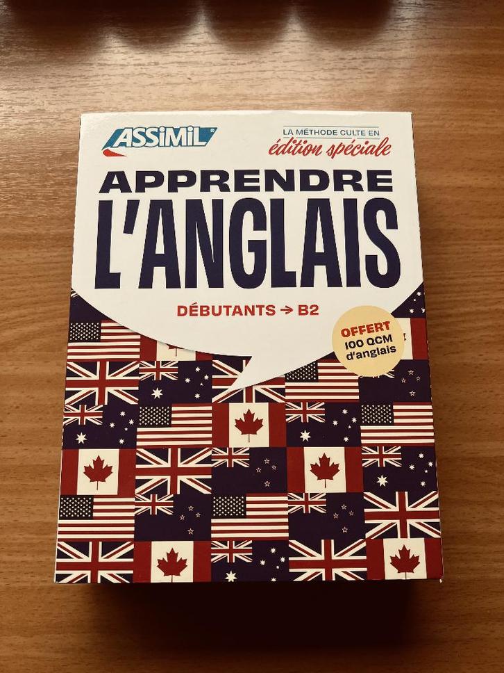 ASSIMIL Anglais niveau débutant à B2 édition spéciale (neuf), Livres, Livres d'étude & Cours, Neuf, Enlèvement ou Envoi
