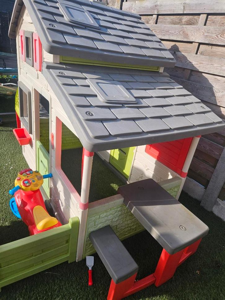 SMOBY speelhuisje, Kinderen en Baby's, Speelgoed | Buiten | Speelhuisjes, Gebruikt, Kunststof, Ophalen