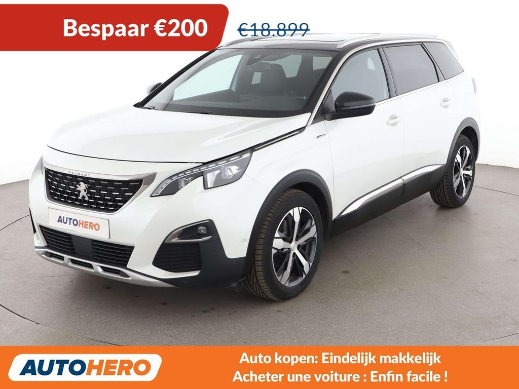 Peugeot 5008 1.6 PureTech Allure (bj 2019, automaat), Gebruikt, Euro 6, 1505 kg, SUV of Terreinwagen