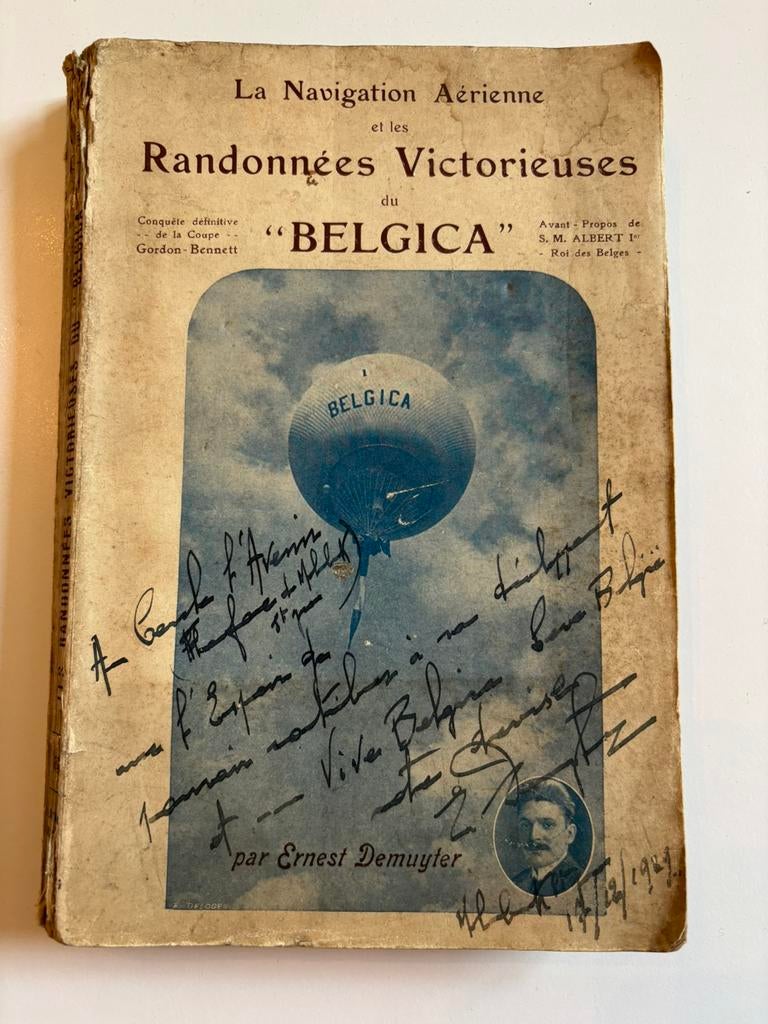La navigation aérienne et randonnées du ‘Belgica’, Ophalen of Verzenden, Zo goed als nieuw