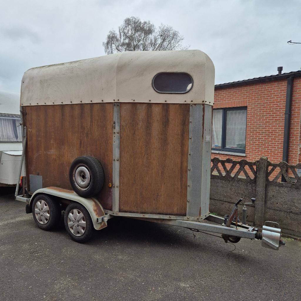 Paarden remork / trailer, Ophalen
