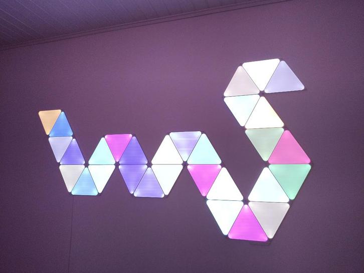 Nanoleaf, Huis en Inrichting, Lampen | Wandlampen, Gebruikt, Ophalen