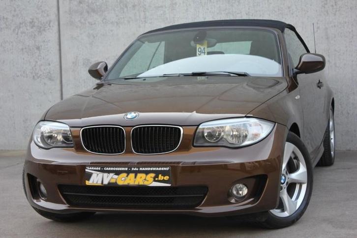 BMW 118i Cabrio, Auto's, BMW, Bedrijf, Te koop, 1 Reeks, ABS, Adaptieve lichten, Airbags, Airconditioning, Boordcomputer, Centrale vergrendeling