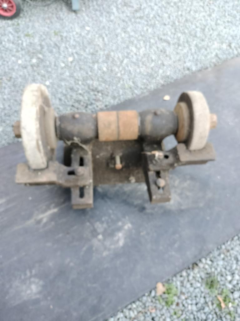 Slijpmachine riemaandrijving, Ophalen